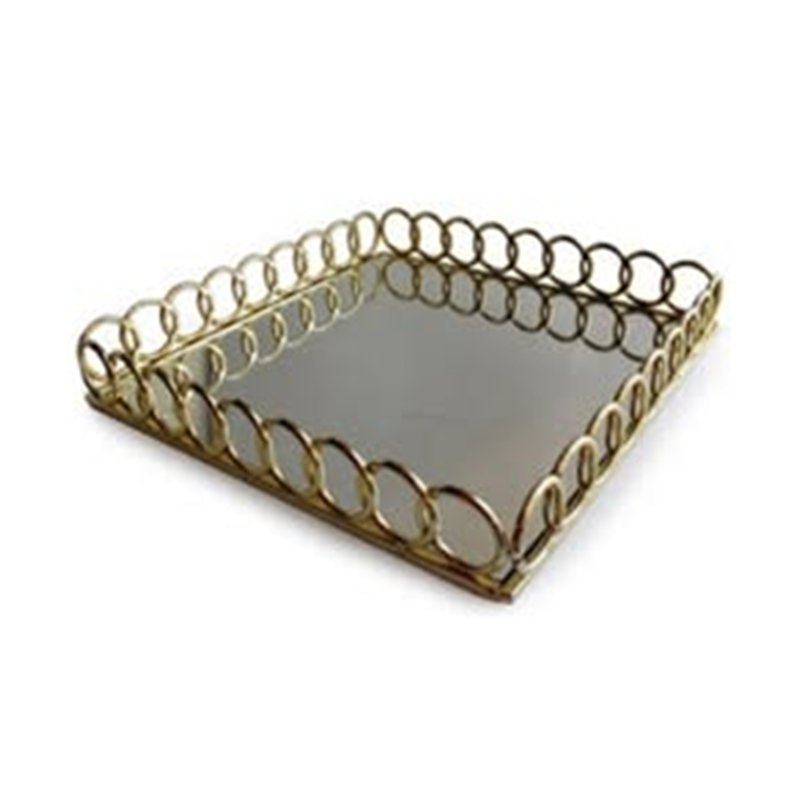Mirror serving tray